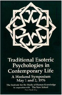 Traditional Esoteric Psychologies in Contemporary Life poster