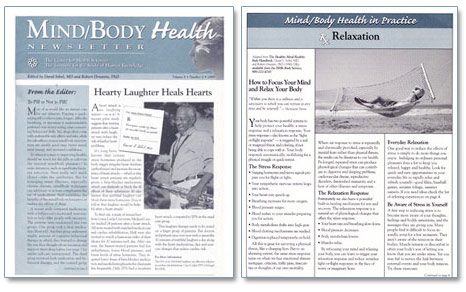 Mind/Body Health Newsletter