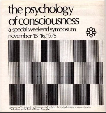 psychology of consciousness poster