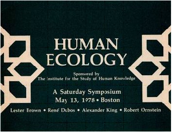 Human Ecology poster
